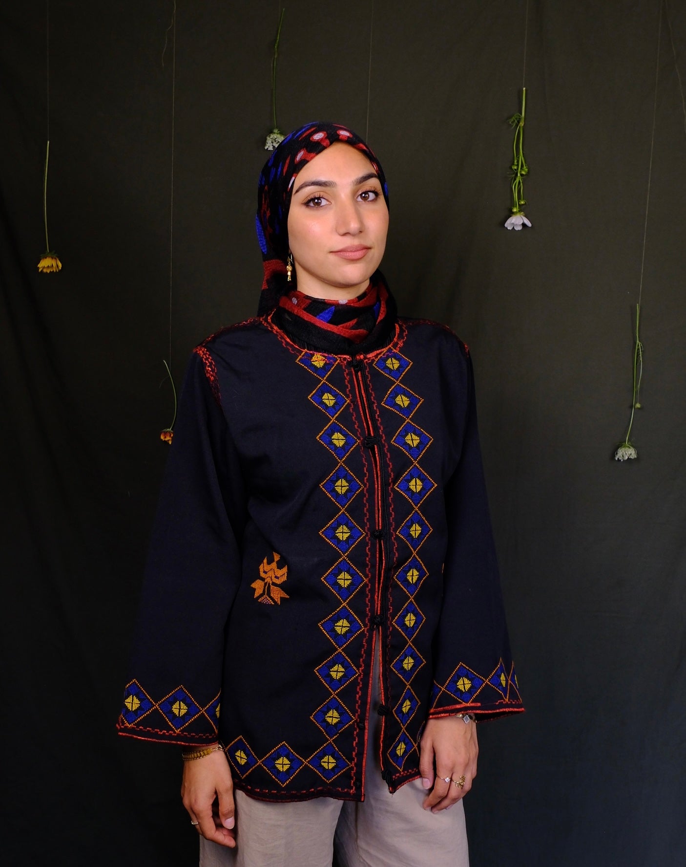 The Saraqib Jacket- Royal Blue