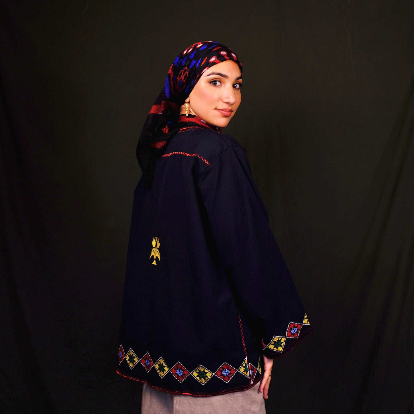 The Saraqib Jacket- Multicolor