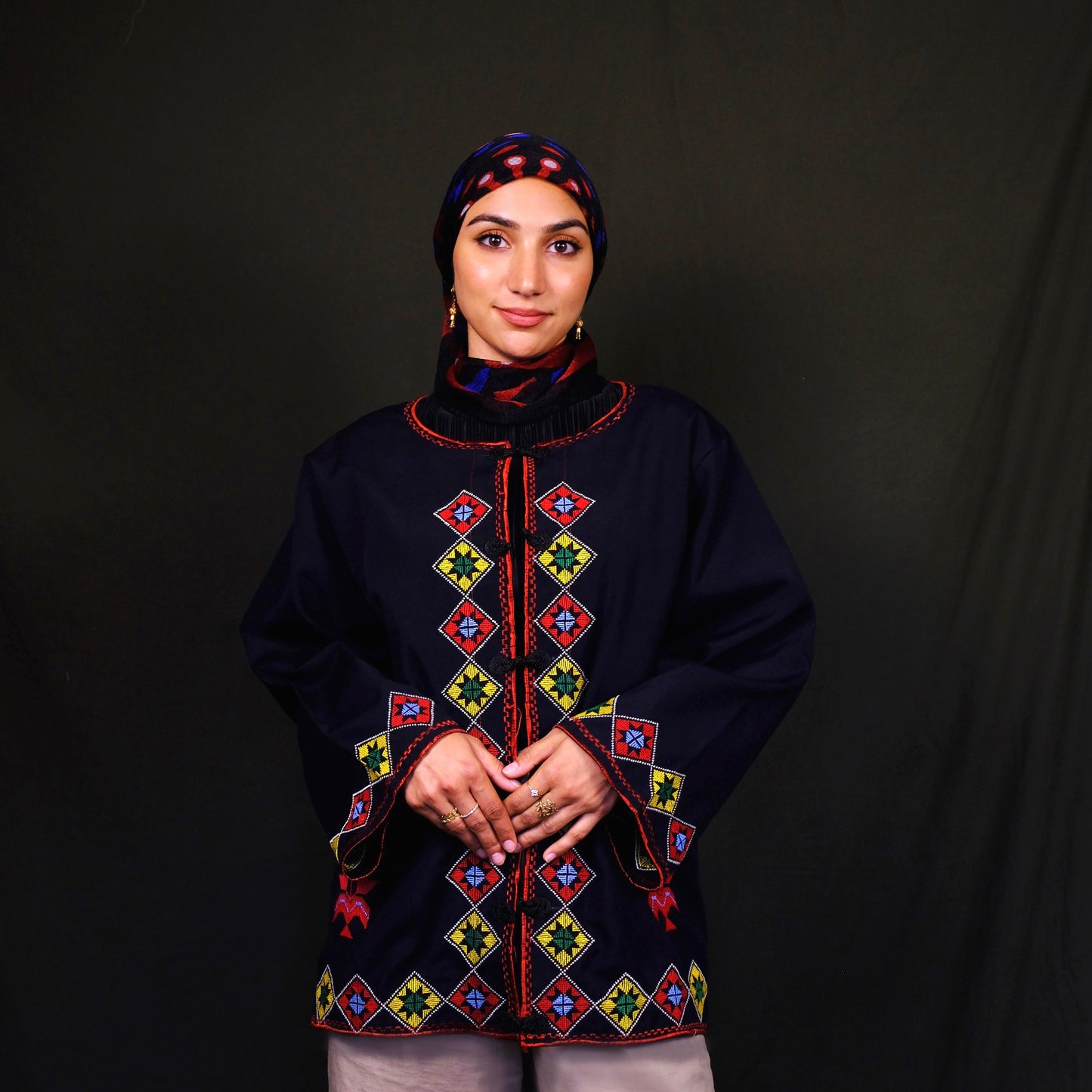 The Saraqib Jacket- Multicolor