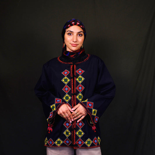 The Saraqib Jacket- Multicolor