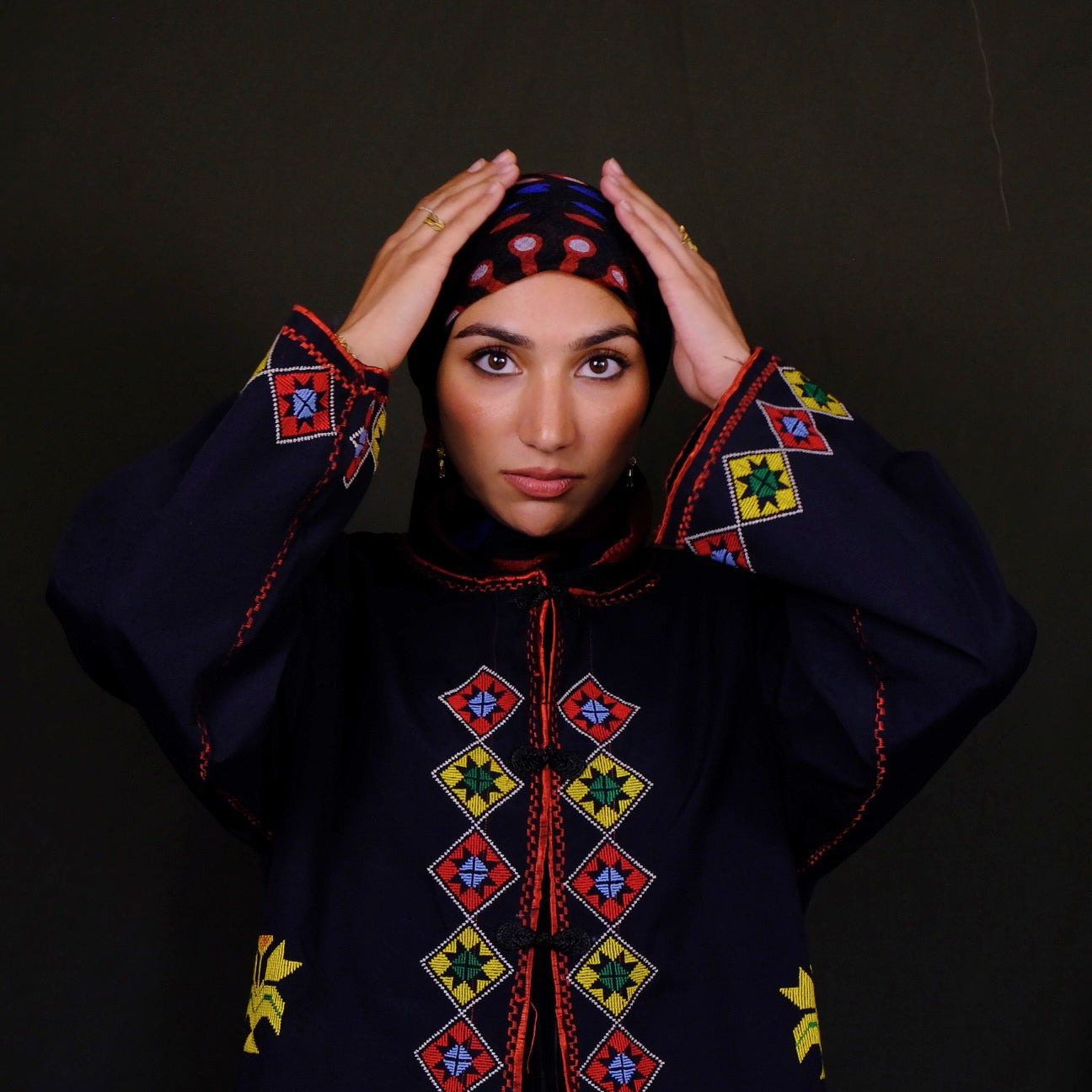 The Saraqib Jacket- Multicolor