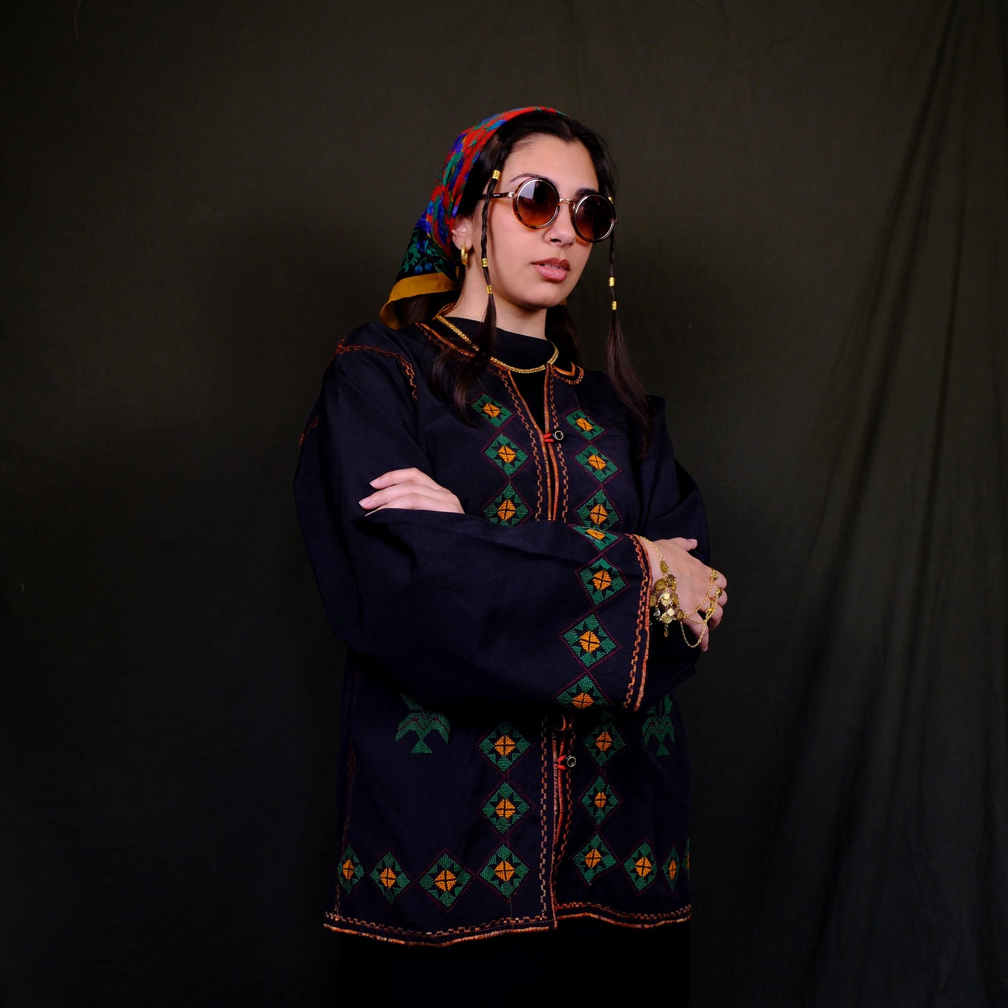 The Saraqib Jacket- Clementine