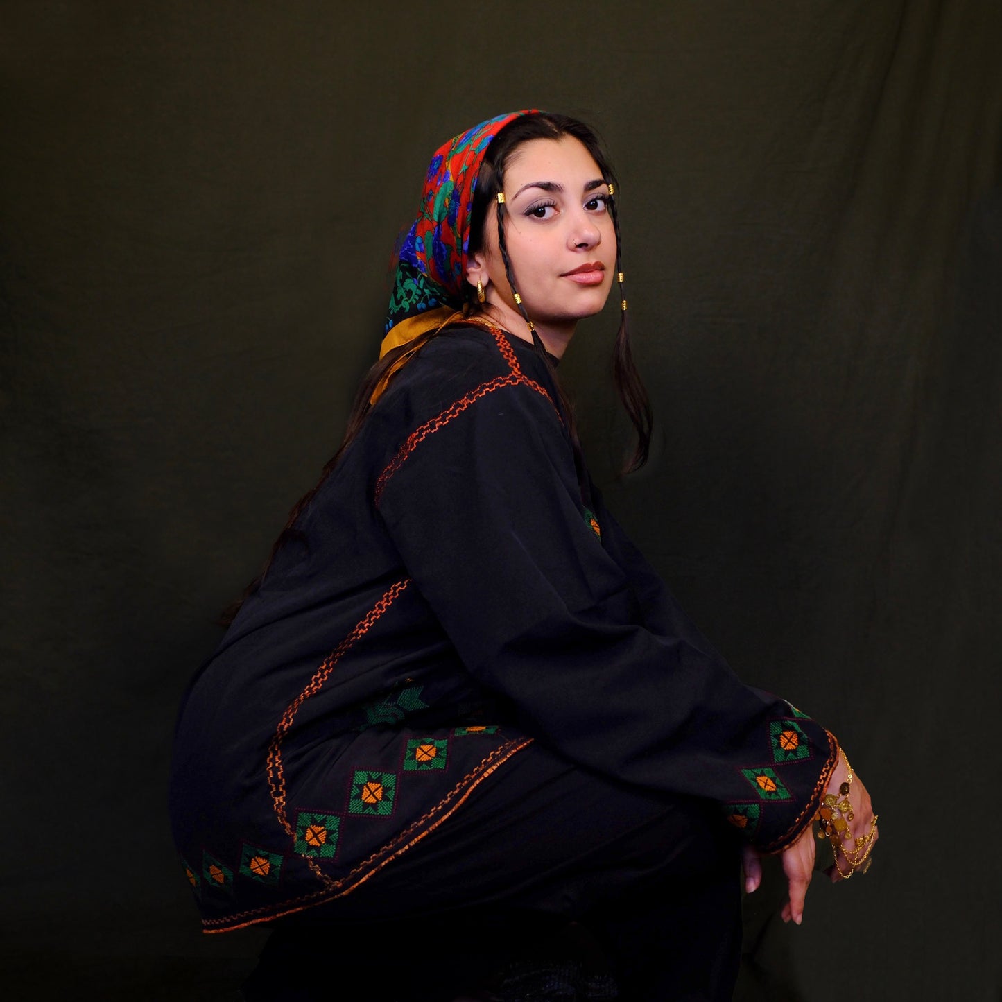 The Saraqib Jacket- Clementine